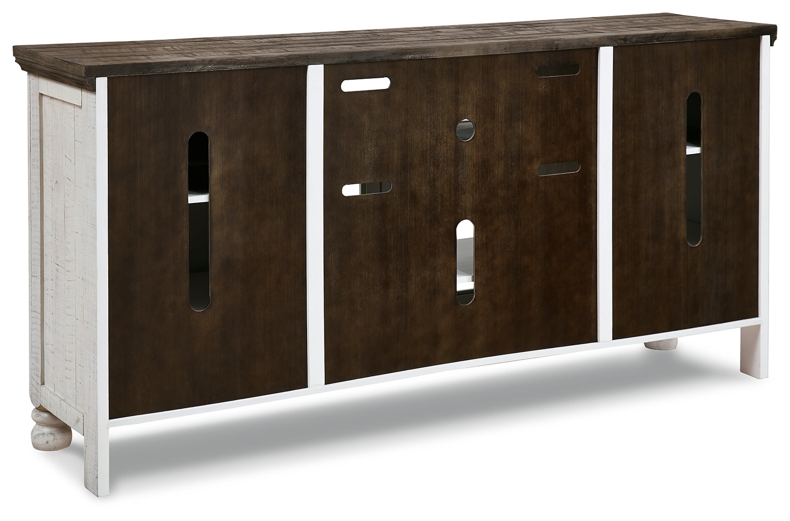 Furniture City Laplace - Ashley Furniture - Havalance 67" TV Stand - TV Stand / Two-tone - W814-68