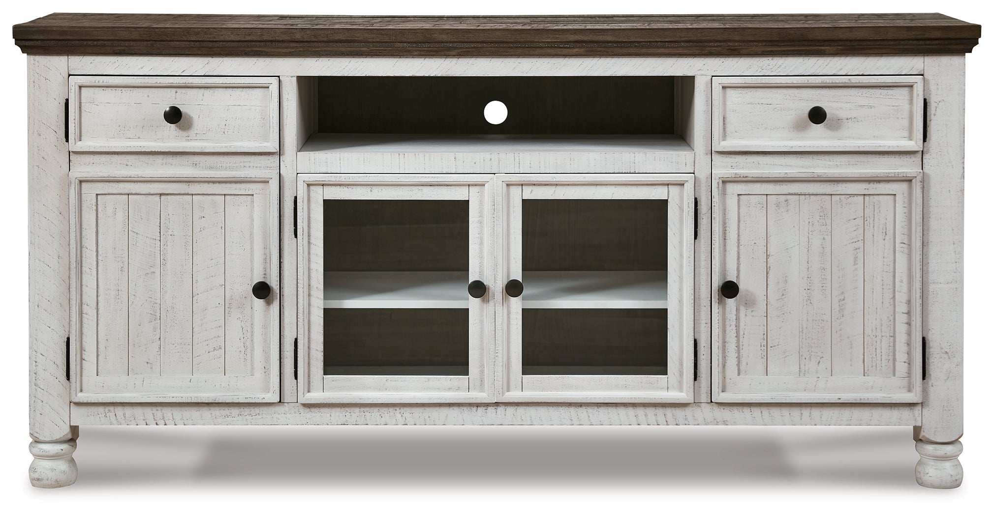Furniture City Laplace - Ashley Furniture - Havalance 67" TV Stand - TV Stand / Two-tone - W814-68