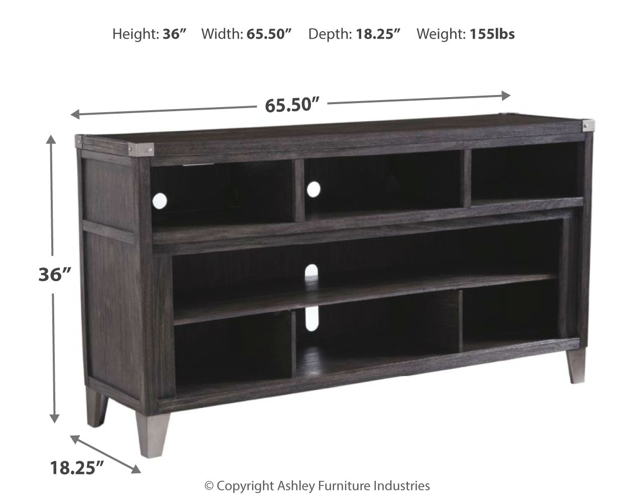Furniture City Laplace - Ashley Furniture - Todoe 65" TV Stand - 65" - W901-68