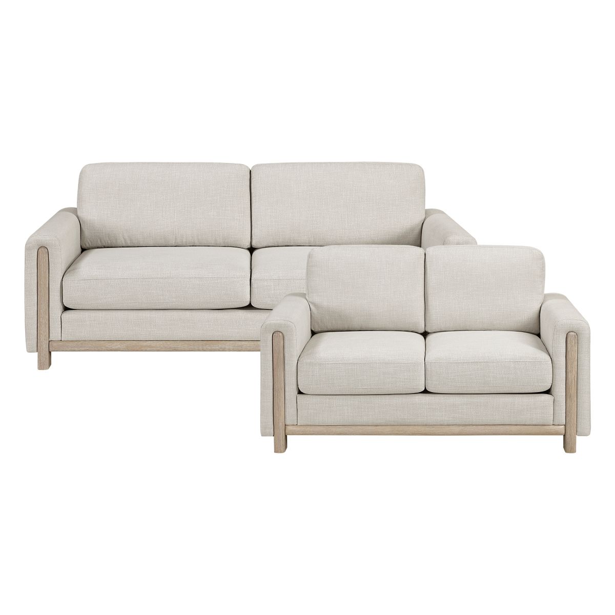 Echo - Sofa & Loveseat - Beige