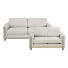 Echo - Sofa & Loveseat - Beige