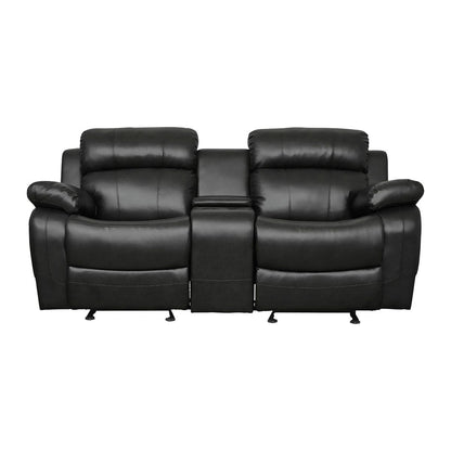 Marille - Double Glider Reclining Loveseat With Center Console