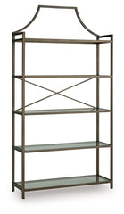 Bernonly - Bookcase - Antique Bronze Finish