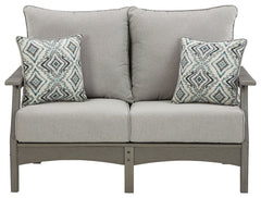Visola - Loveseat w/Cushion - Gray