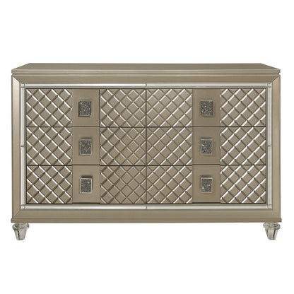 Loudon - Dresser - Gold / Silver / Champagne
