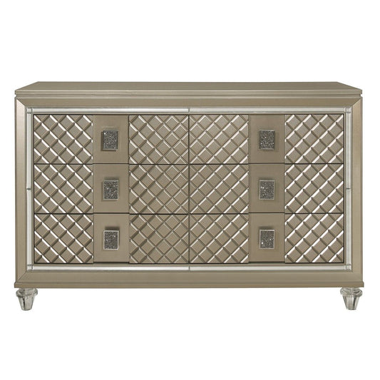 Loudon - Dresser - Gold / Silver / Champagne