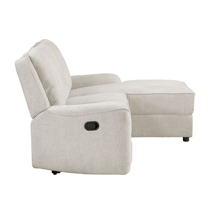 Monterey - 2 Piece Reclining Sectional With Right Chaise