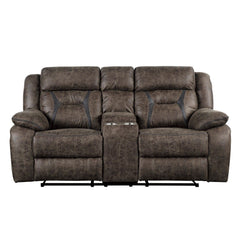 Madrona Hill - Double Reclining Loveseat With Center Console