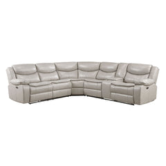 Fargo - 3 Piece Power Reclining Sectional With Right Console