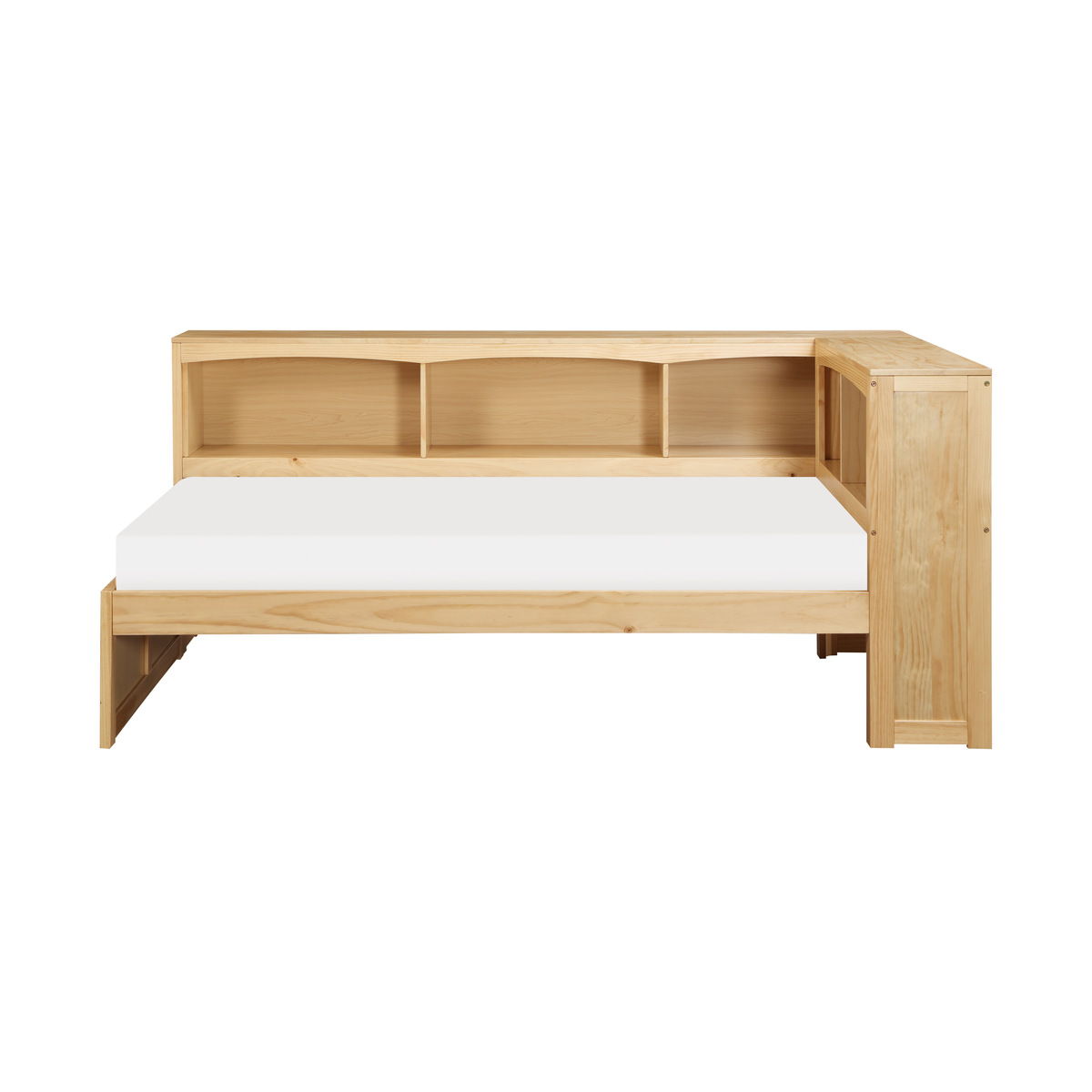 Bartly - Bookcase Corner Bed