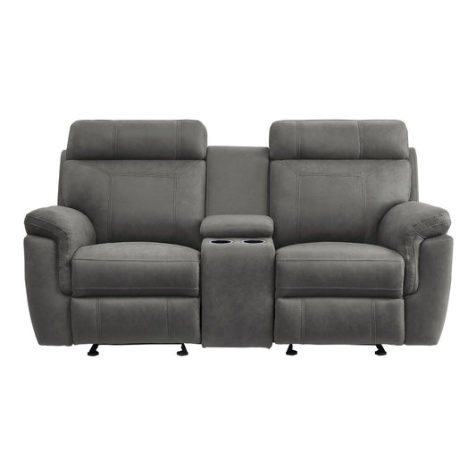 Clifton - Double Glider Reclining Loveseat With Center Console