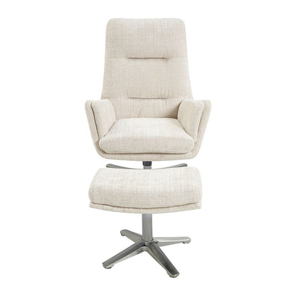 Parker - Swivel Chair With Ottoman