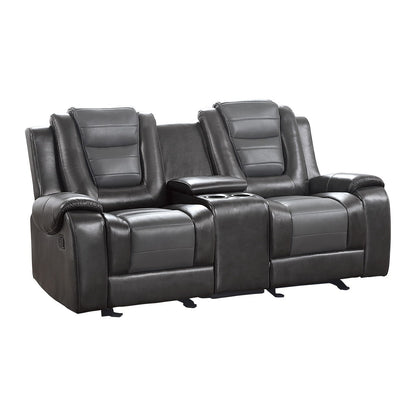 Briscoe - Double Glider Reclining Loveseat With Center Console