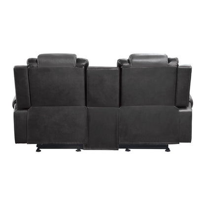 Briscoe - Double Glider Reclining Loveseat With Center Console
