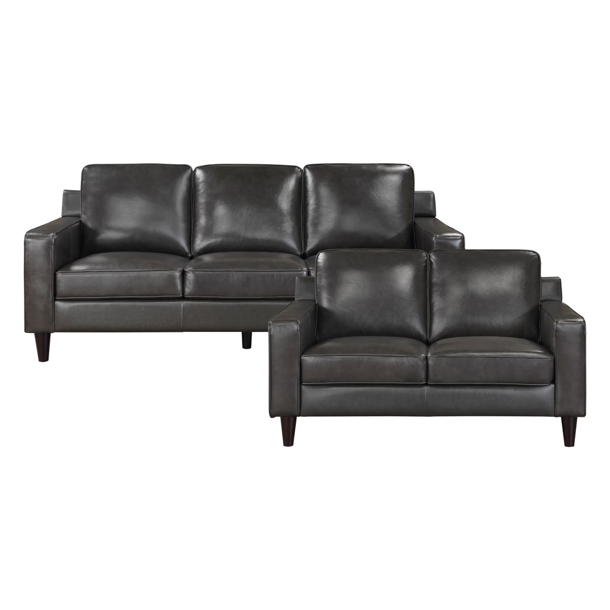 Aldrich - Sofa & Loveseat - Gray