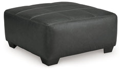 Brixley Pier - Oversized Accent Ottoman - Graphite