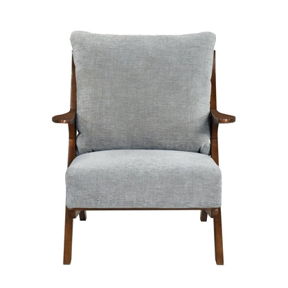 Lennox - Accent Chair - Dark Brown Frame