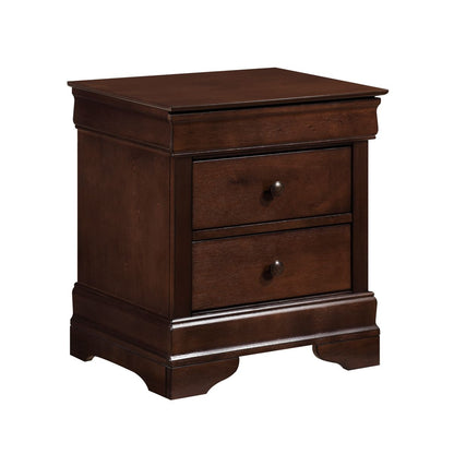 Abbeville - Nightstand With Hidden Drawer - Cherry