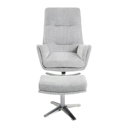 Parker - Swivel Chair With Ottoman