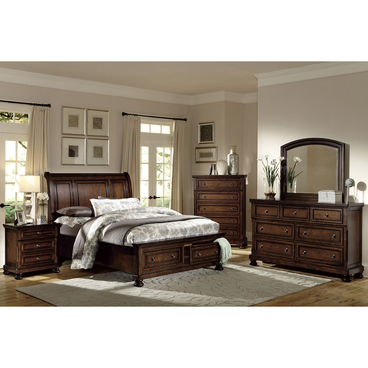 Cumberland - Mirror - Brown