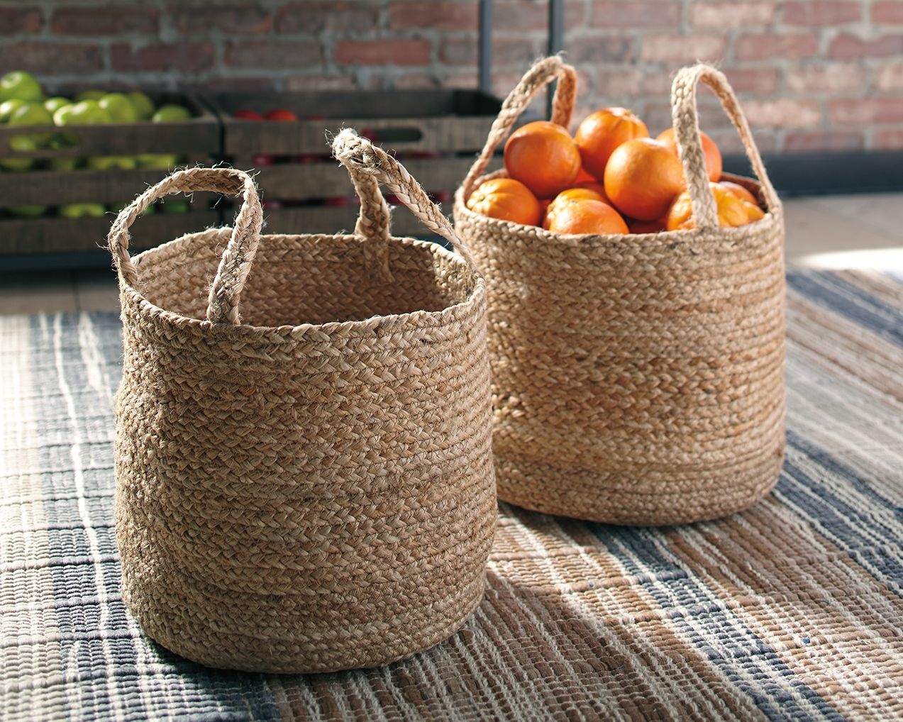 Brayton - Basket Set (Set of 2) - Natural