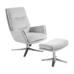 Parker - Swivel Chair With Ottoman