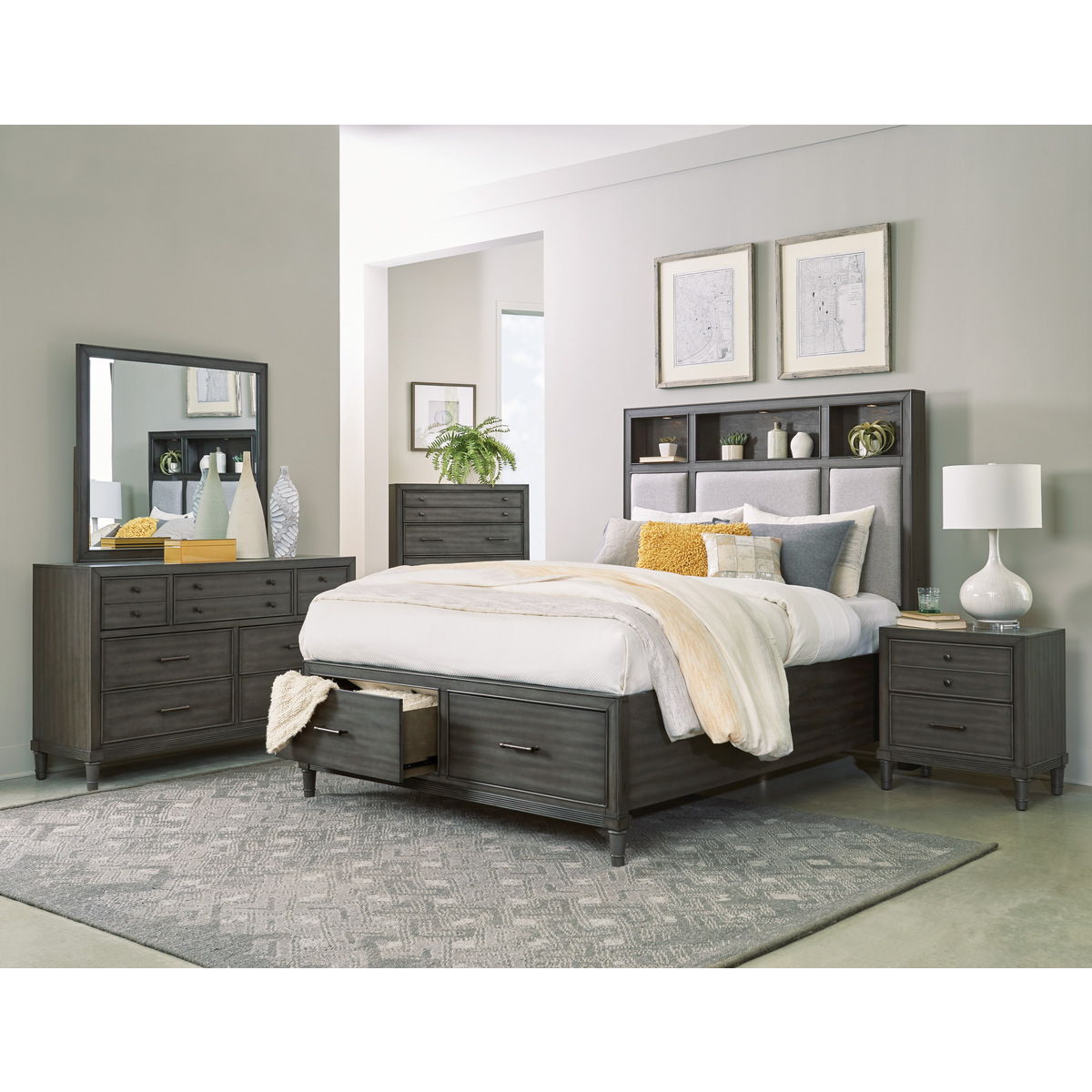 Wittenberry - Mirror - Gray