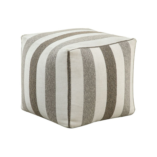 Easley - Cravat Pouf - Multicolor