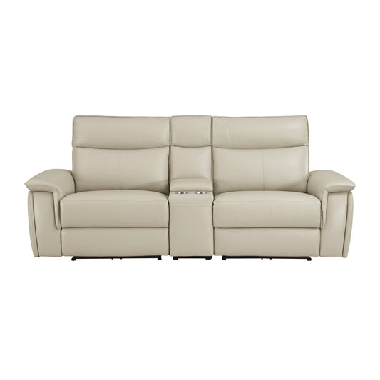 Maroni - Power Double Reclining Loveseat With Center Console And Power Headrests