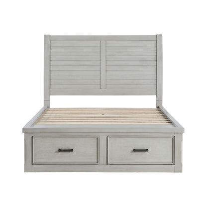 Willowbrook - Platform Bed With Storage Footboard And Side Rails