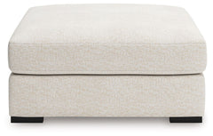 Donelson Creek - Oversized Accent Ottoman - Vanilla