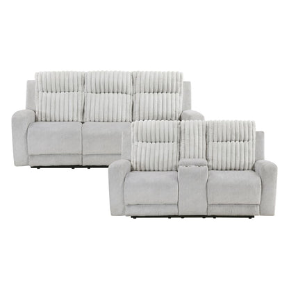 Benton - Sofa & Loveseat - Gray