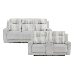 Benton - Sofa & Loveseat - Gray