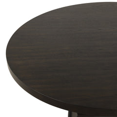 Plateau - Round Dining Top - Rustic Espresso