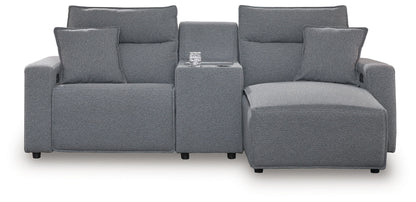 Modmax II - Reclining Sectional - Salt And Pepper