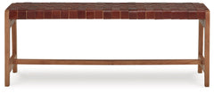 Lemmund - Accent Bench - Natural / Brown