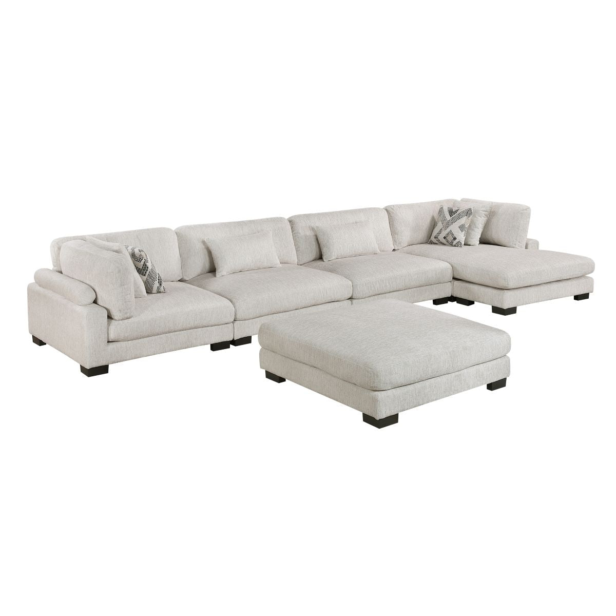 Tinley - Modular Sectional And Ottoman