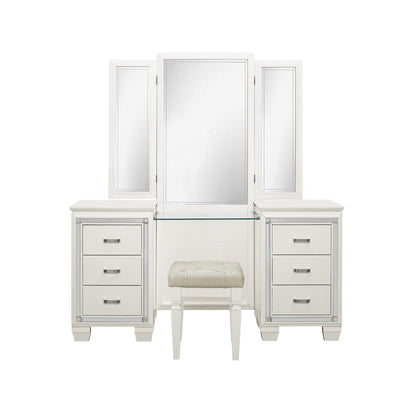 Allura - Vanity Dresser With Mirror