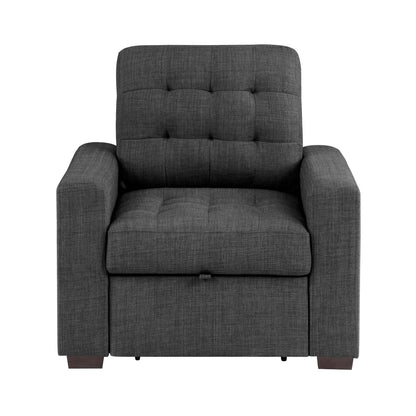 Mccafferty - Chair With Pull-Out Ottoman