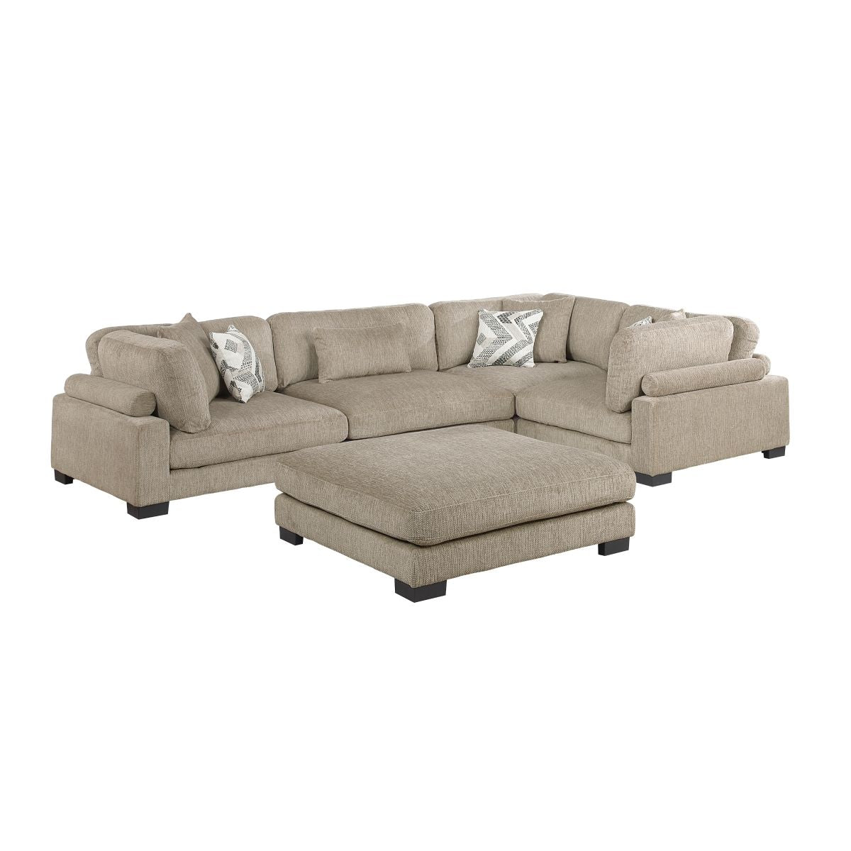 Tinley - Modular Sectional And Ottoman