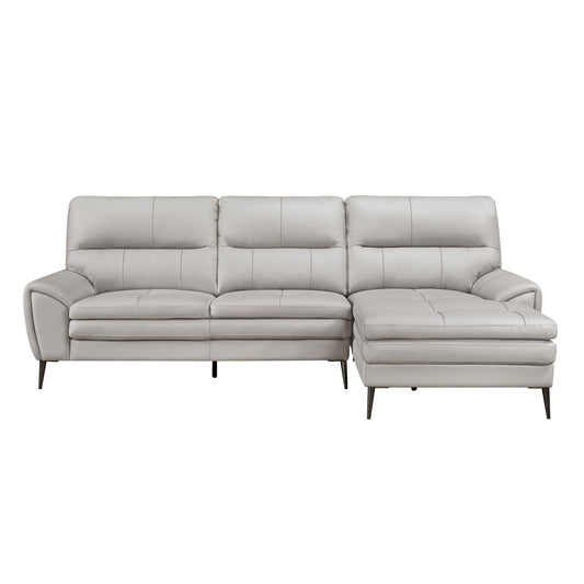 Essex - 2 Piece Sectional With Right Chaise - Gray