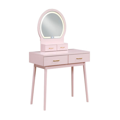 Camilla - Vanity Dresser With Mirror And Stool