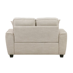 Zander - Loveseat - Taupe