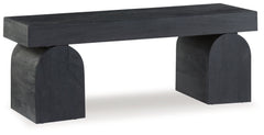 HoLGrove - Accent Bench - Black