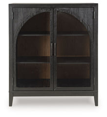 Armenleigh - Bar Cabinet - Black / Brown