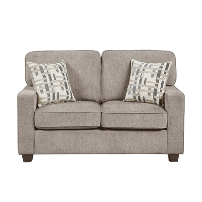 Frances - Loveseat - Taupe