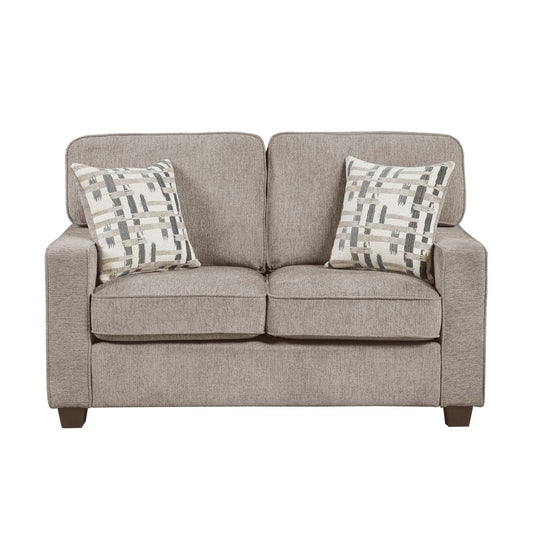 Frances - Loveseat - Taupe