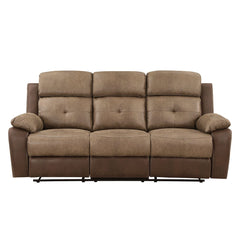 Glendale - Double Reclining Sofa - Brown