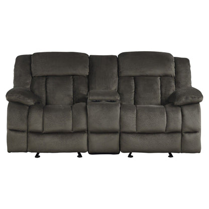Laurelton - Double Glider Reclining Loveseat With Center Console