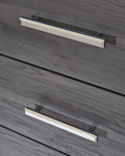 Lodanna - Five Drawer Chest - Gray